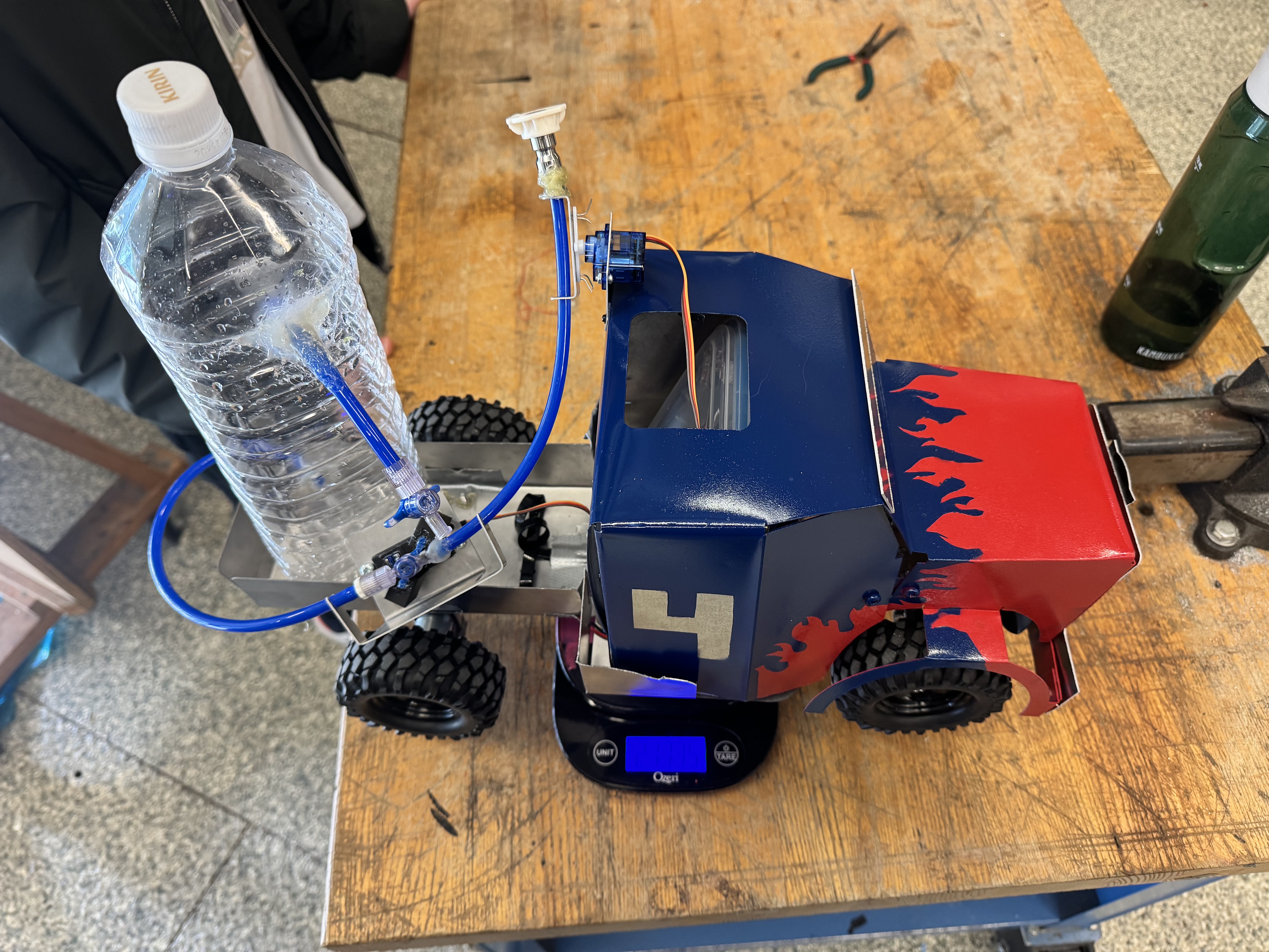 rc + firetruck assembly